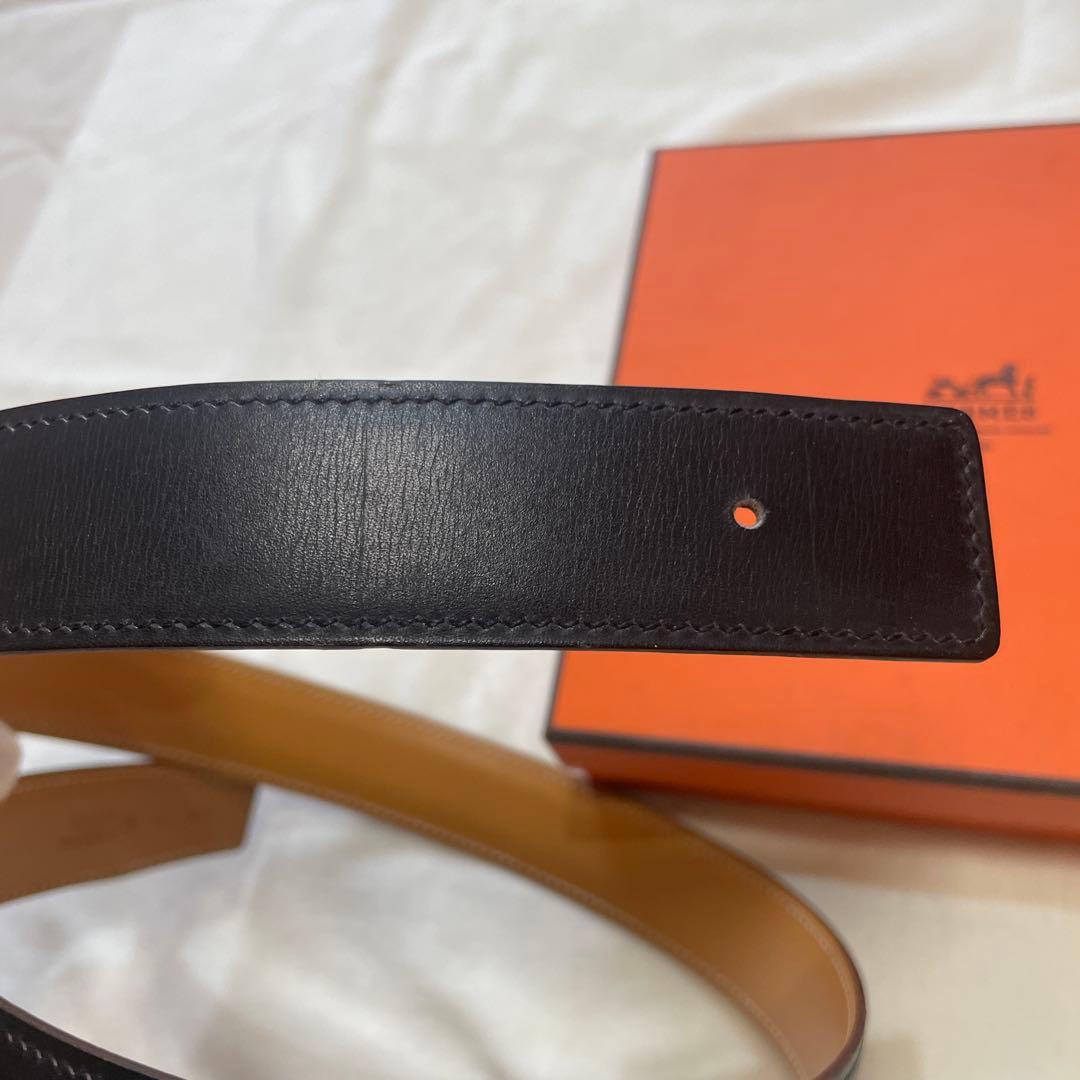 HERMES ベルト 黒 80 サイズ 箱付き