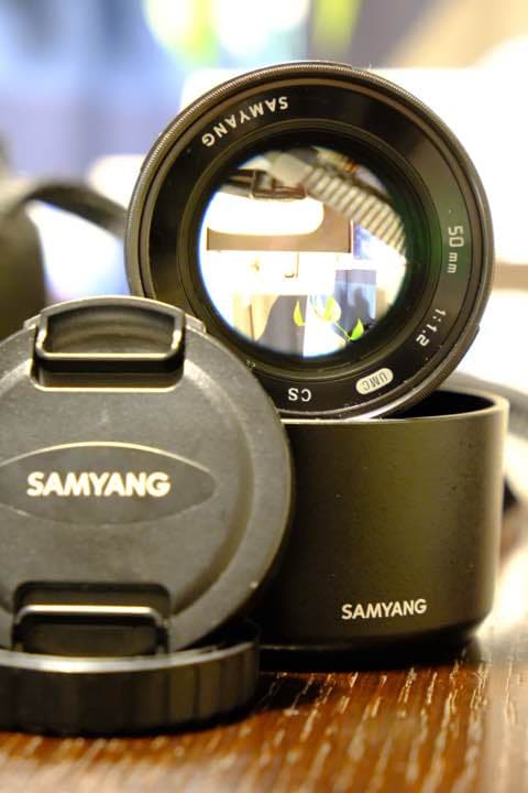 サムヤン samyang 50mm F1.2 美品 FUJIFILM用