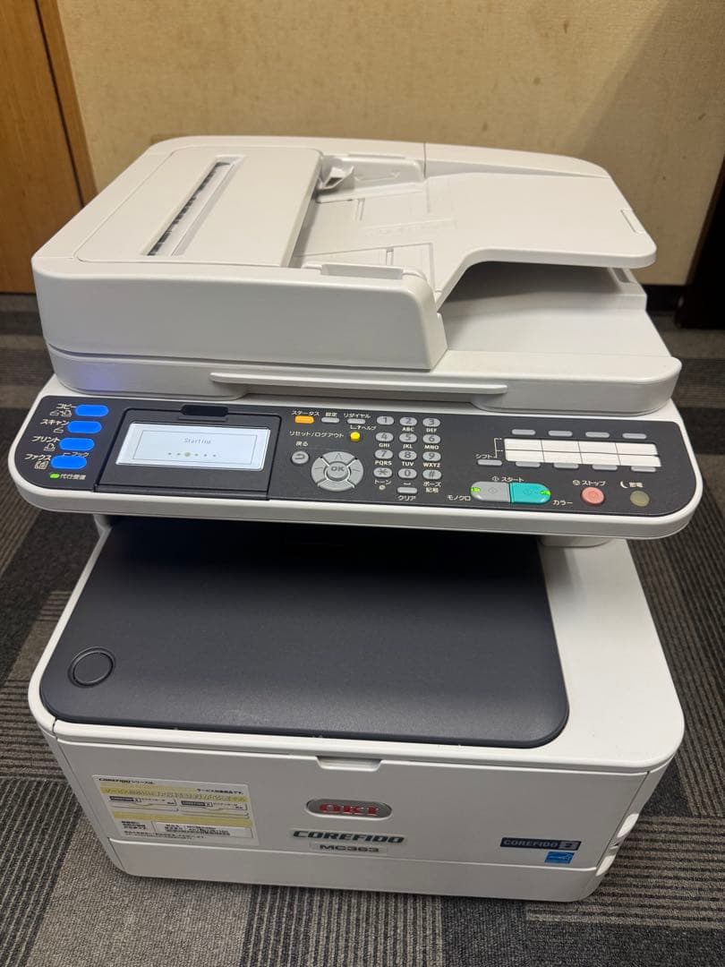 OKI COREFIDO A4カラーレーザー複合機　MC363dnw