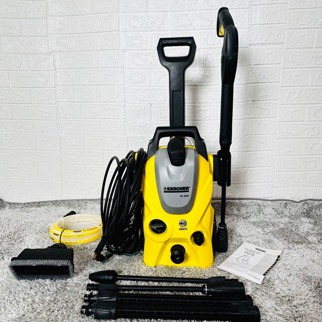 ケルヒャー 高圧洗浄機 K3 サイレントベランダ (50Hz) 付属品完備