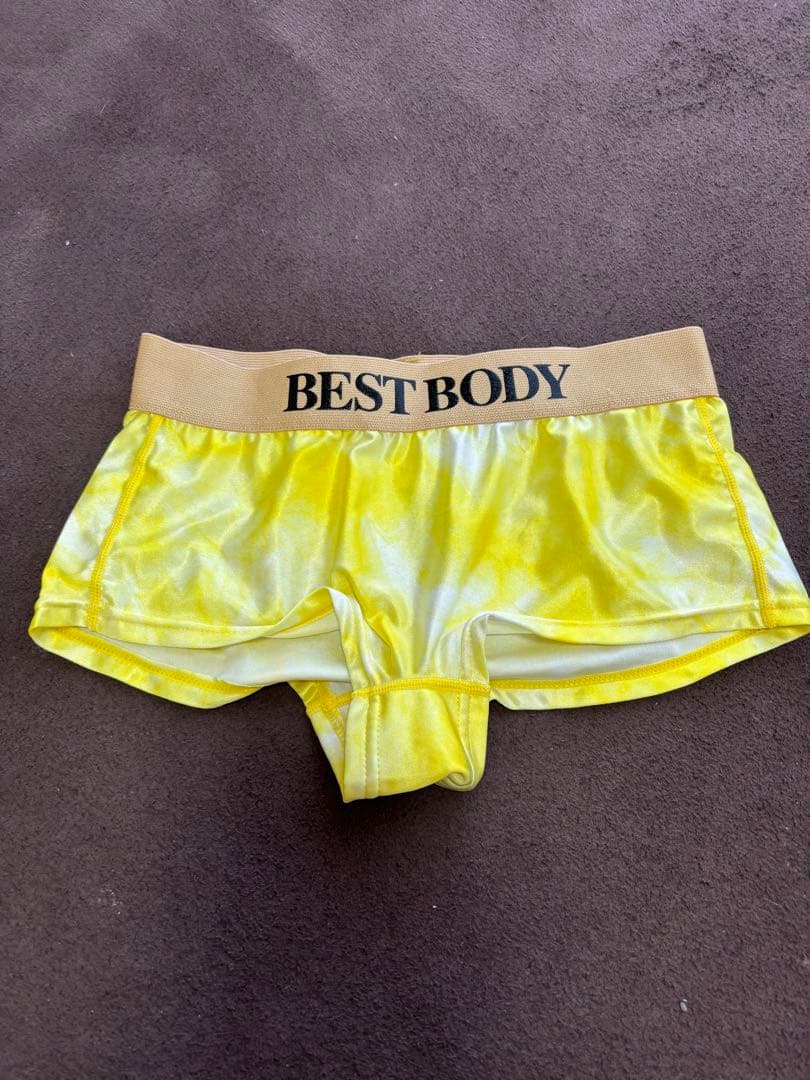 ベストボディジャパン公式ウェア マーブルイエローS
