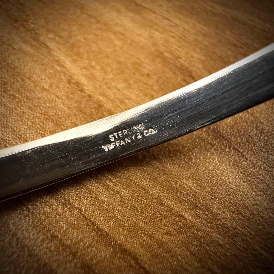 【最終値下げ】ティファニー ナイフエッジ バングル ブレスレット ヴィンテージ