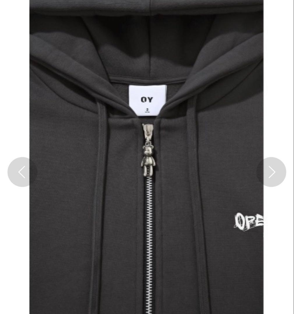 『OY/オーワイ』スケッチオードリー HD ZIPUP ダークグレー