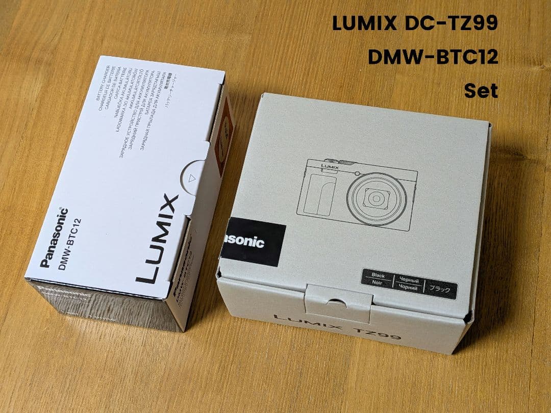 美品 LUMIX DC-TZ99 BTC12 コンデジ チャージャー 2点セット