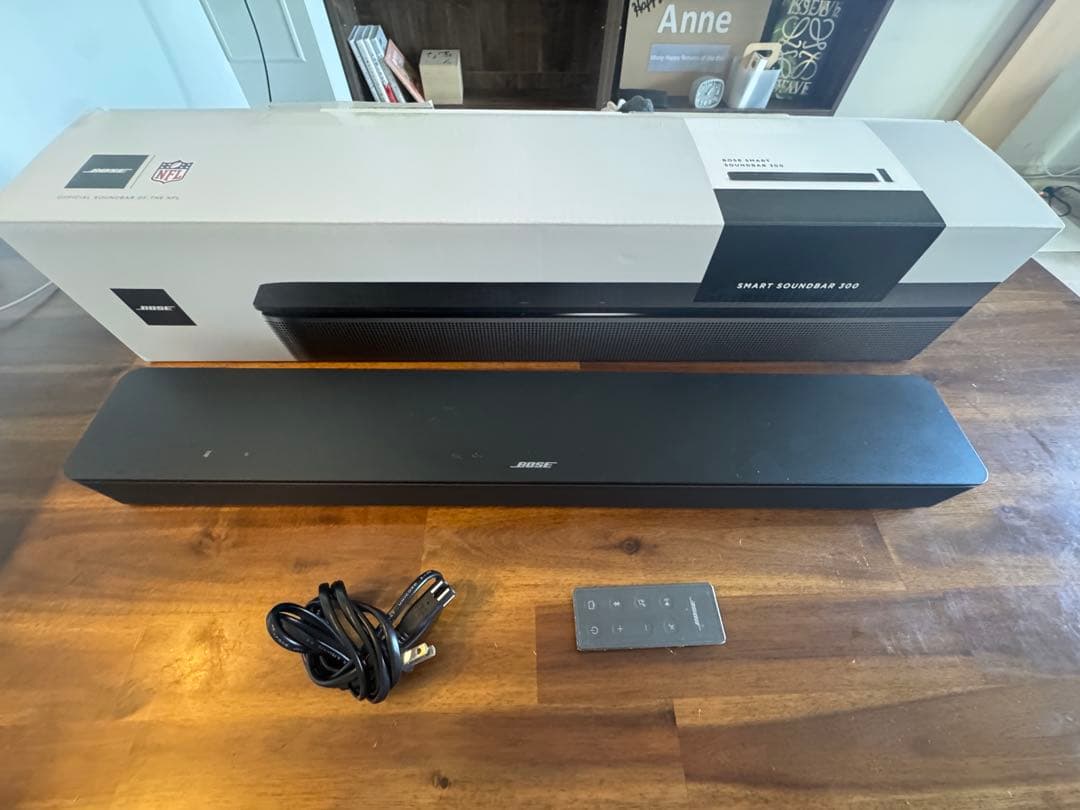【J-fish様用】Bose Smart Soundbar 300 本体と付属品