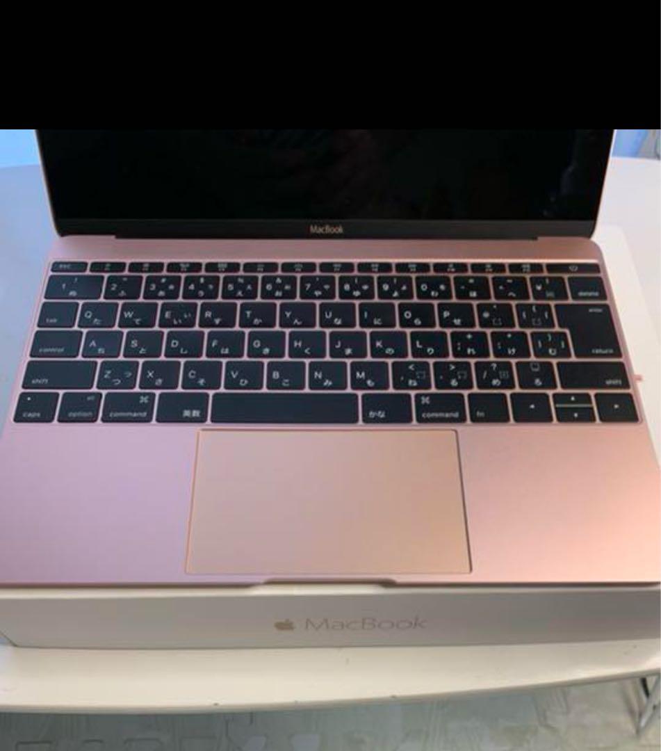 【希少品】充放電165回★MacBook 12インチ ピンクゴールド　美品