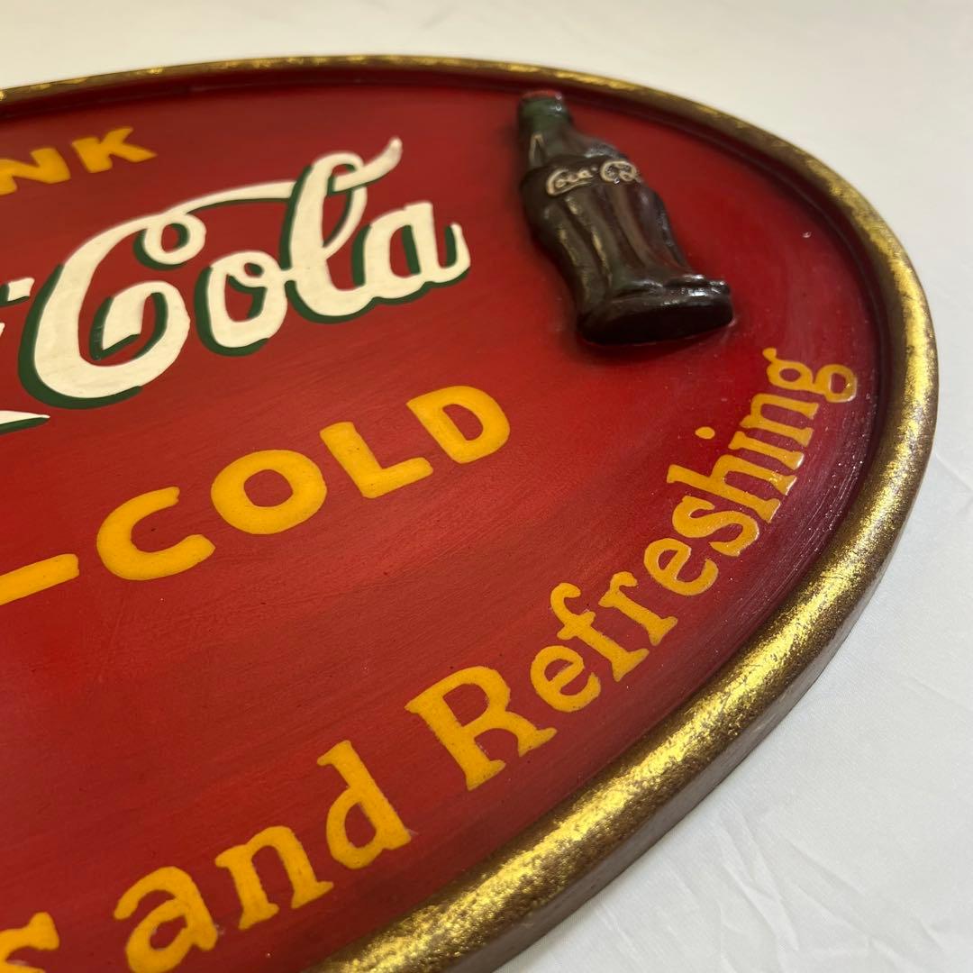 Coca-Cola コカコーラ 木製看板 ヴィンテージ アンティーク