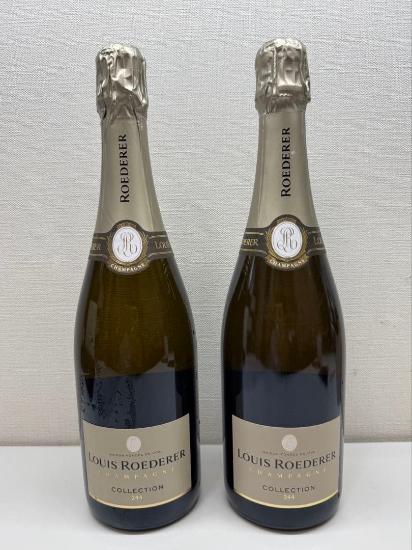 ルイ・ロデレール　シャンパーニュ　244 新品未開封2本セット