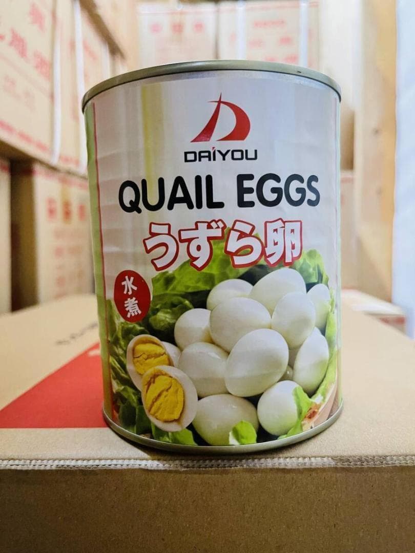 うずら卵水煮　ウズラ卵水煮 430ｇ入 鶉卵 業務用最適 (12缶/ケース）