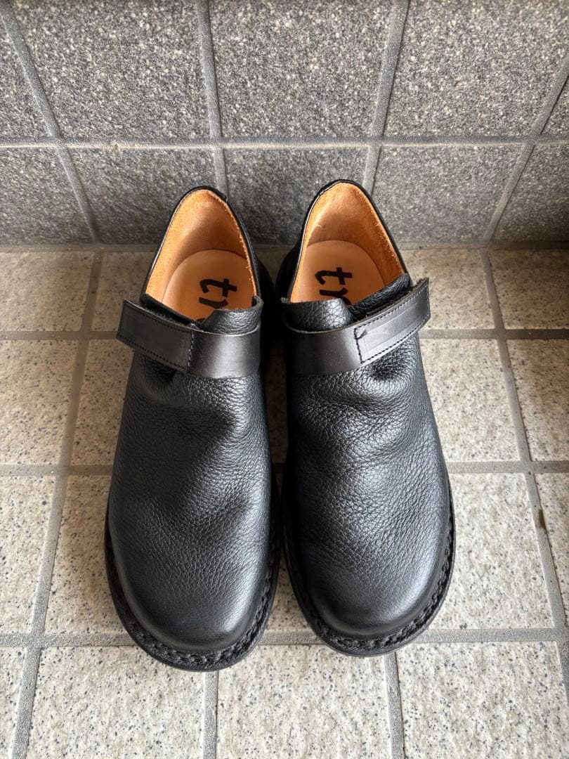 トリッペン【BEUTEL-ELK シューズ 】鹿革 ベルクロ 革靴trippen