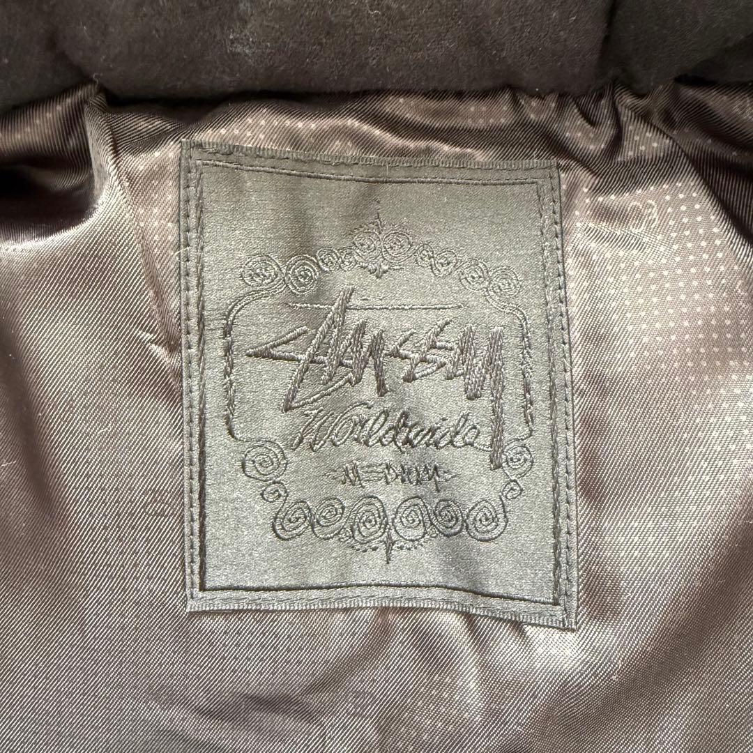 2WAY⭐︎stussy スチューシー ウールダウンベスト チャコールグレー M