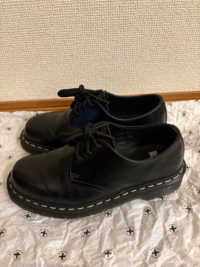 Dr. Martens 3ホール ホワイトステッチ 1461 WS UK5