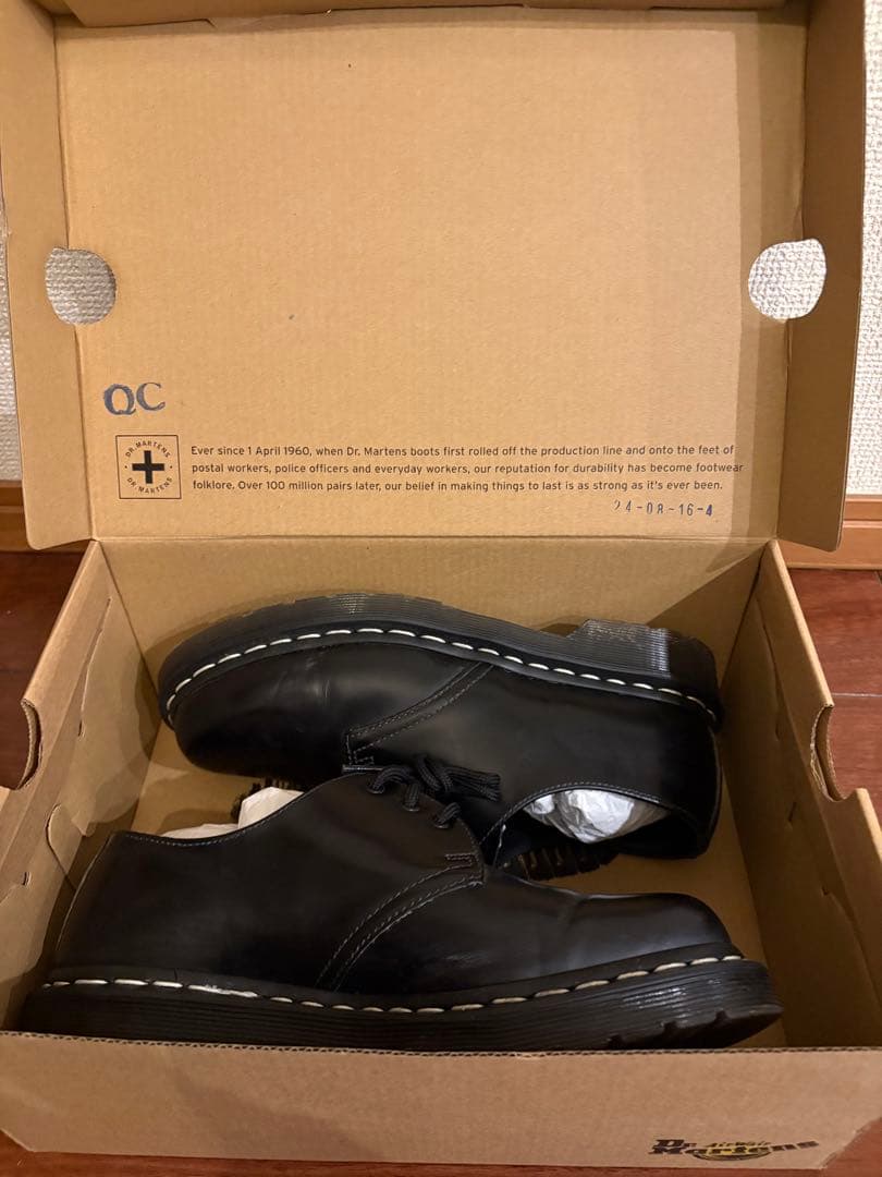 Dr. Martens 3ホール ホワイトステッチ 1461 WS UK5