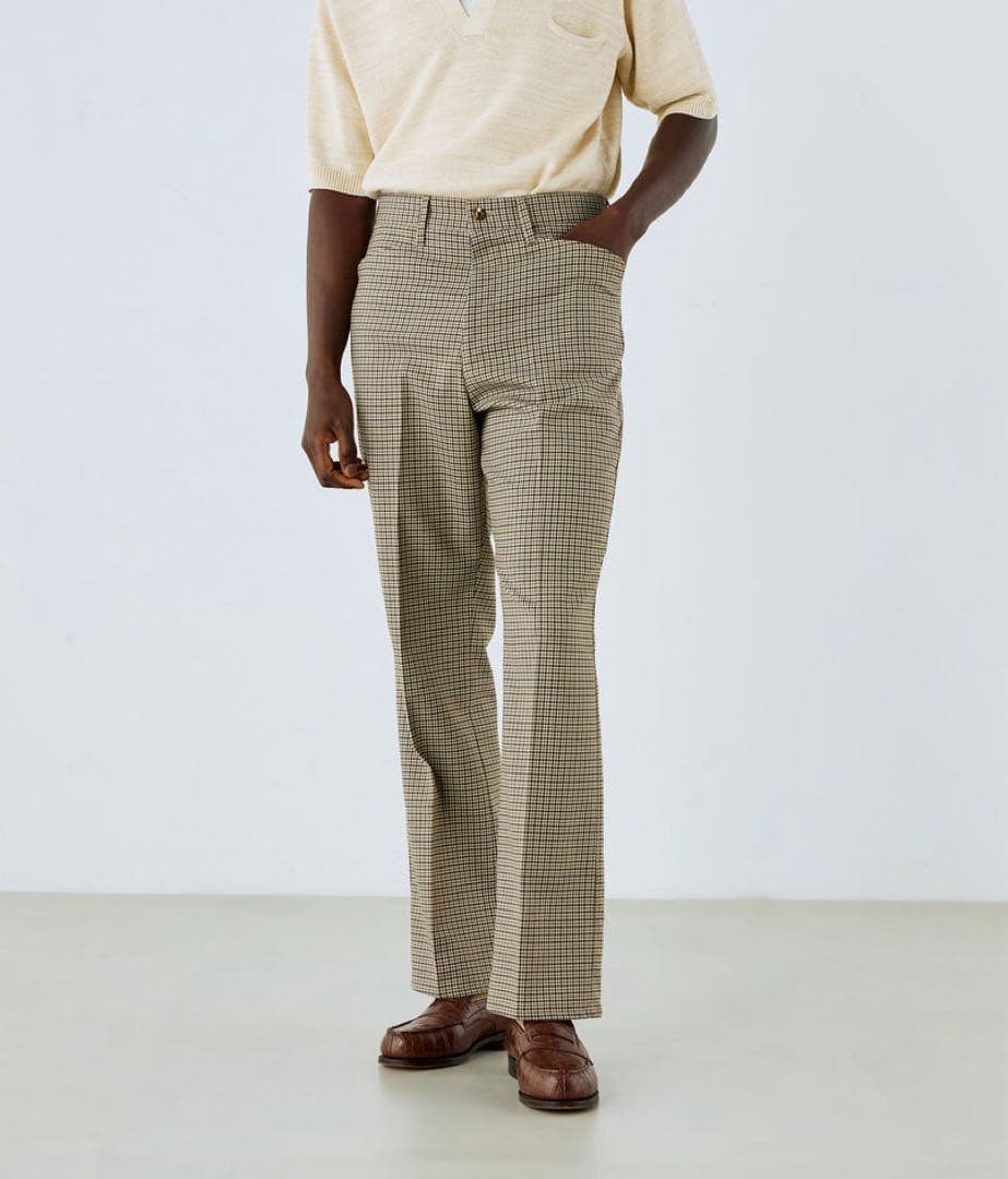 MAISON et VOYAGE Lポケットフレアパンツ