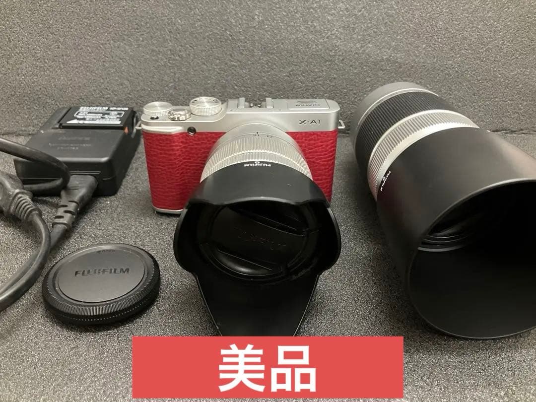 FUJIFILM X-A1 ミラーレス一眼 レンズ2本付き 富士フイルム