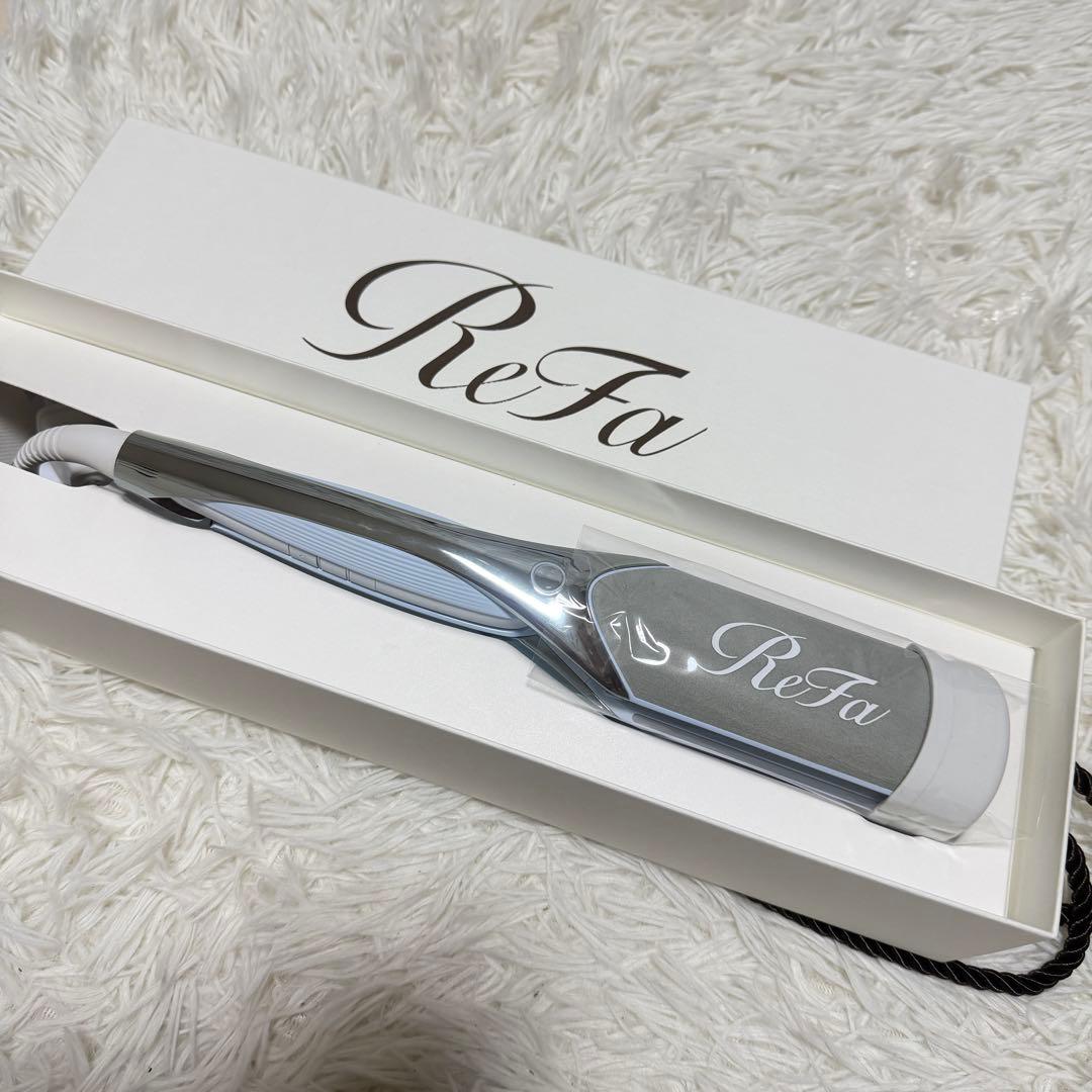 【新品同様】リファパワーストレートアイロンプロ　ホワイト