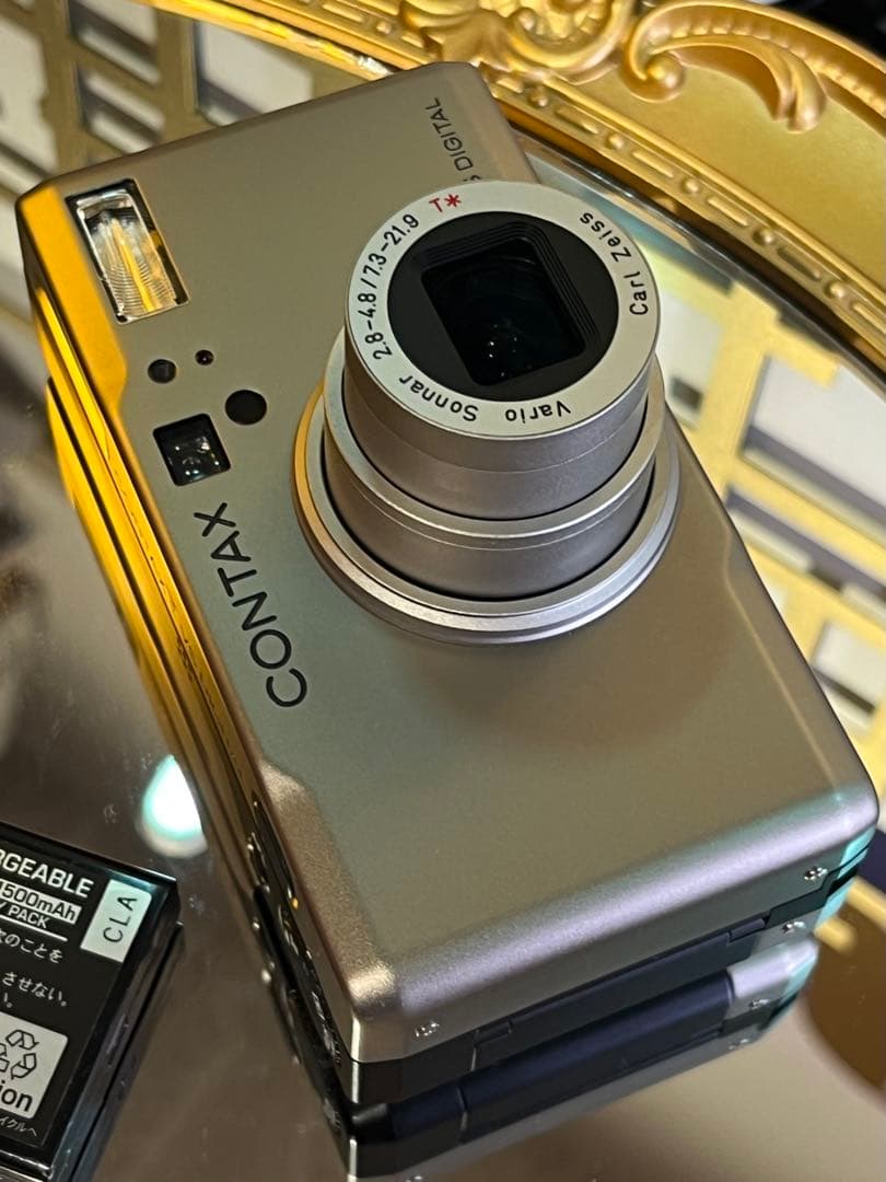 CONTAX TVS Digital チタン Zeiss T＊ 美品