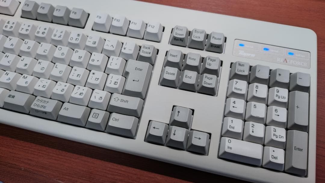【動作確認済】Realforce108 UH-S SA010S 静音 日本語配列