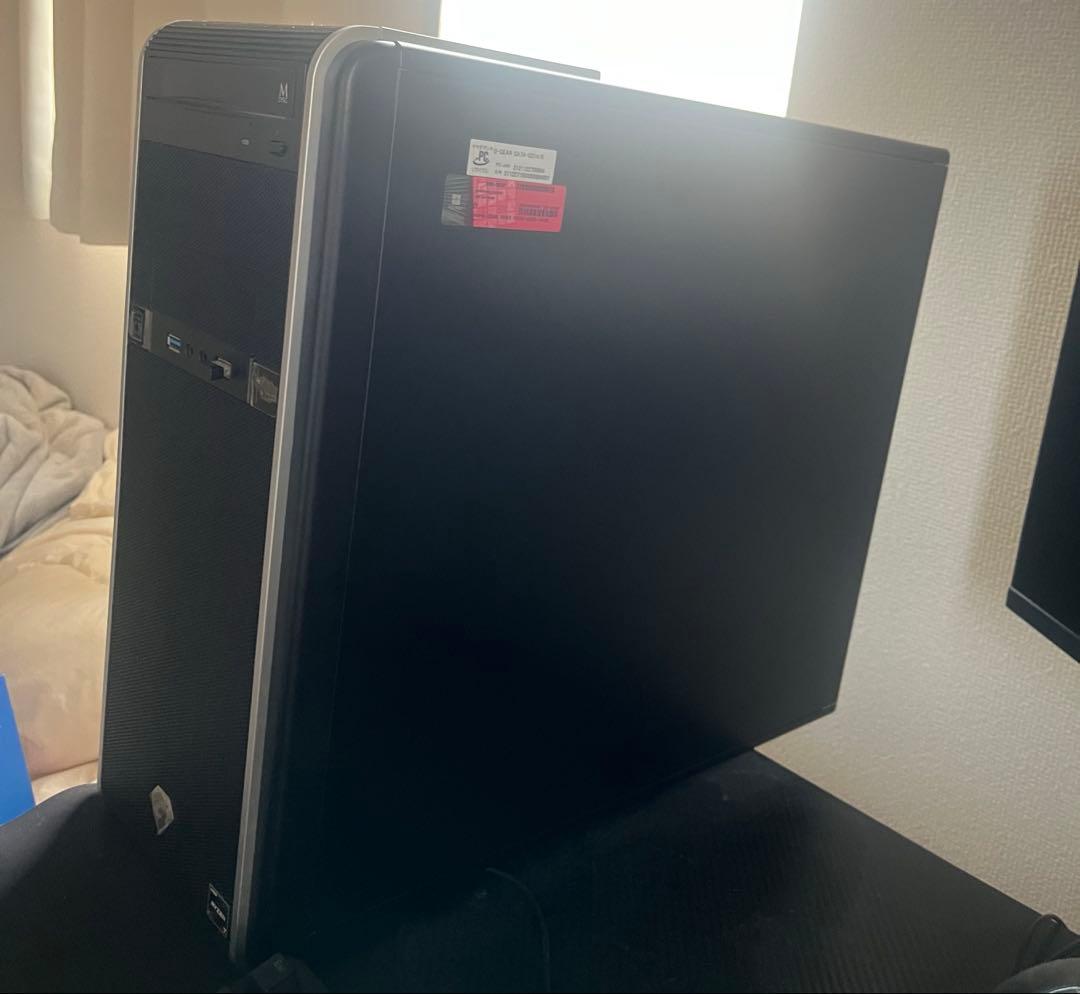 pc　ゲーミングPC 定価23万　G GEAR GA 7A G214