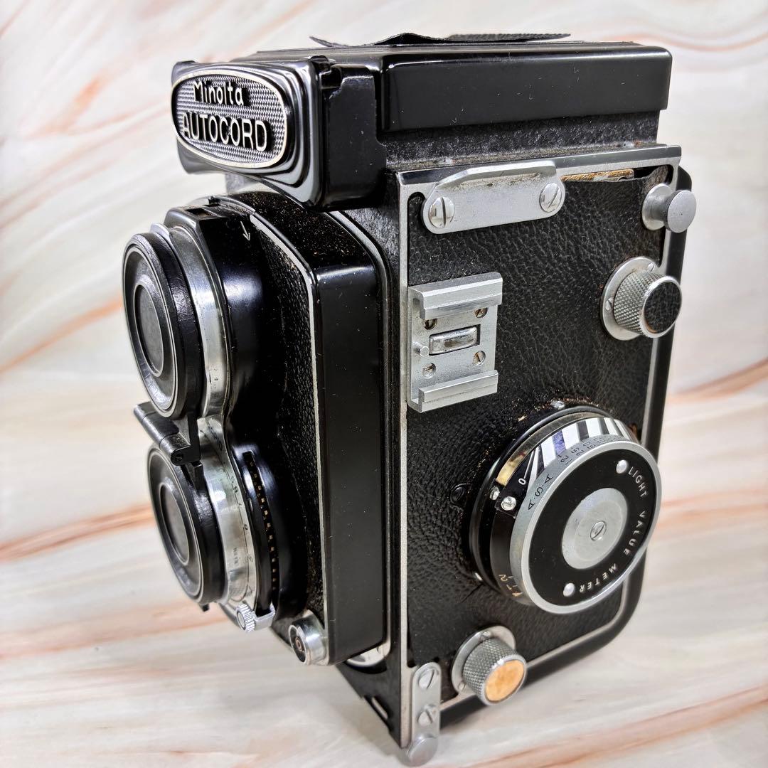 ミノルタ　オートコード　二眼レフカメラ　レンズキャップ ジャンク