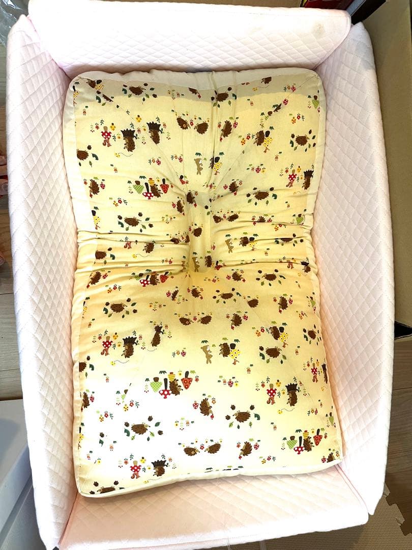 トコちゃん　青葉　ベビハグ　寝具　新生児　ピンク　ベビハグ 天使の寝床