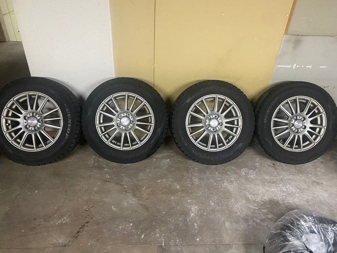 195/65R15 冬用タイヤ ホイールセット15インチ pcd100 プリウス