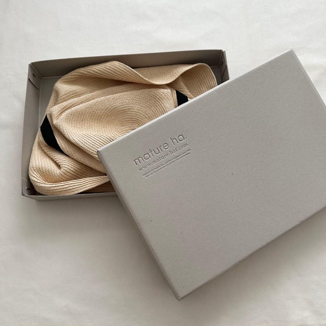 mature ha. マチュアーハ　ボックスハット　11センチ