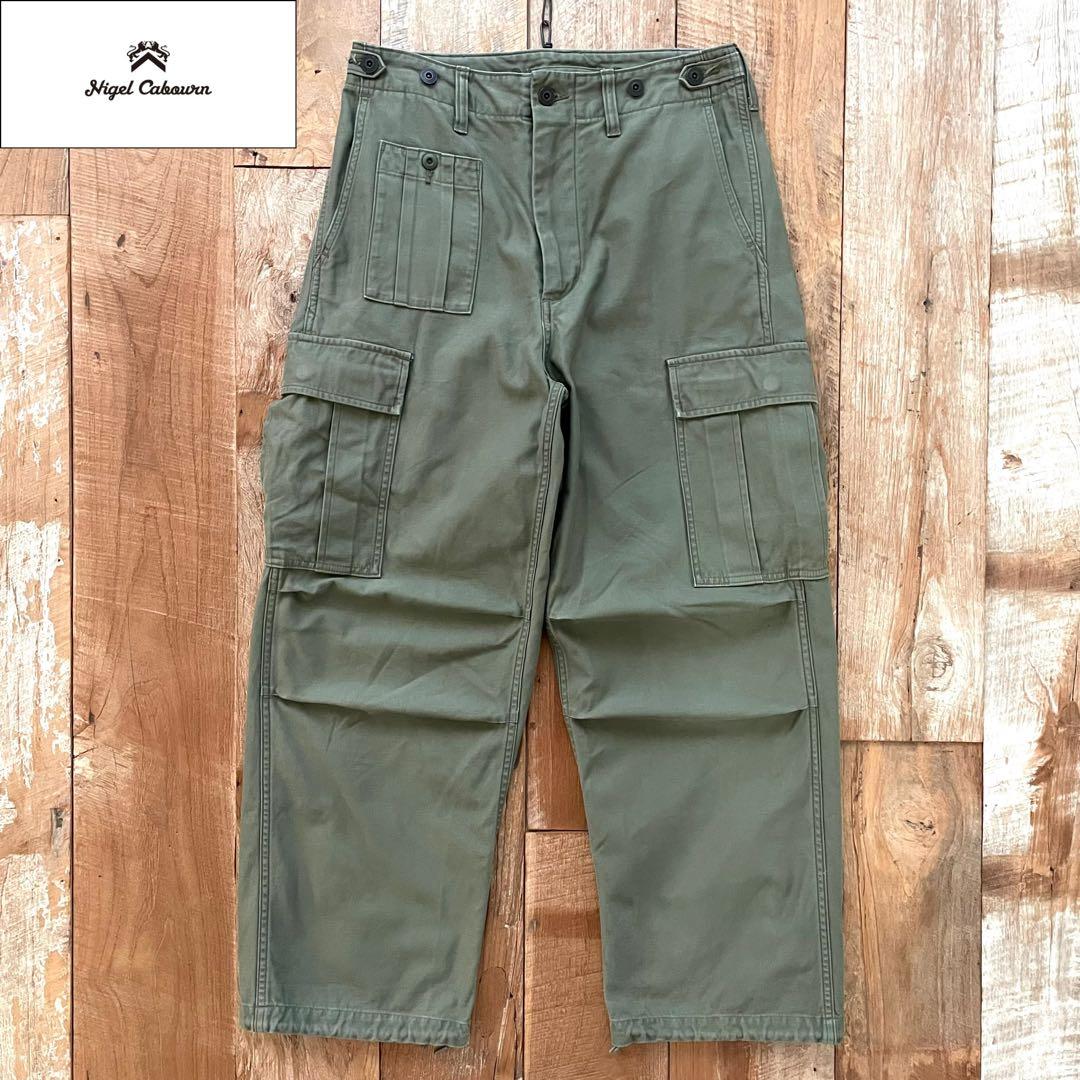 【極美品】Nigel Cabourn アーミーカーゴパンツ カーゴパンツ 30