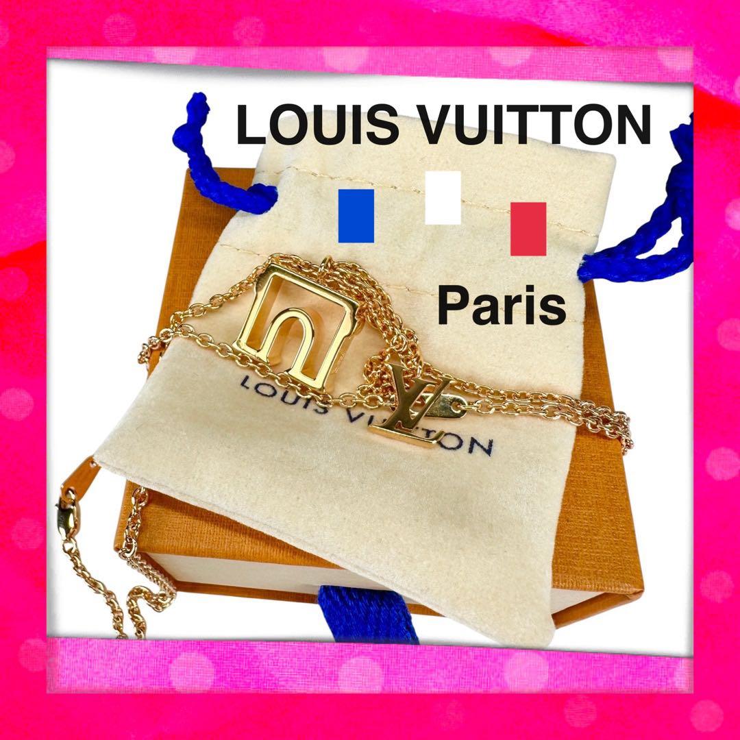 ☘️ 美品 希少 ルイヴィトン ネックレス パリ ローズゴールド 凱旋門 ☘️