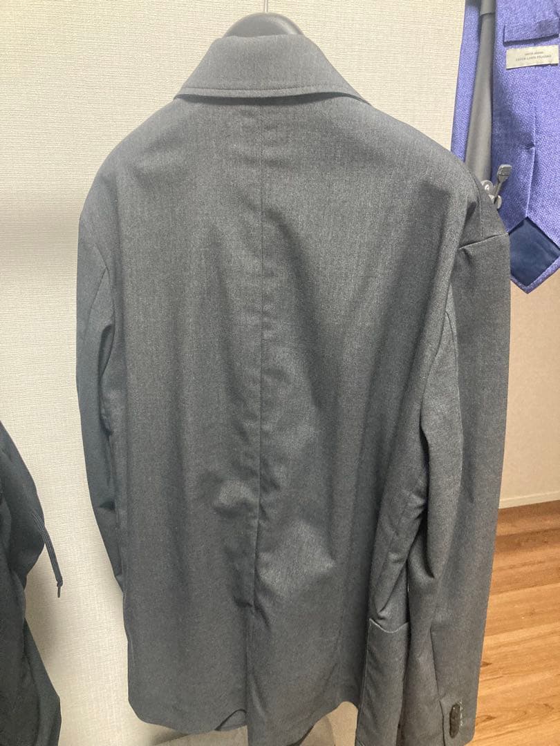 【maaz11421】So ダブルジャケット　グレー