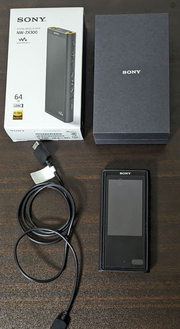SONY NW-ZX300 64GB デジタルオーディオプレーヤー 外箱有り