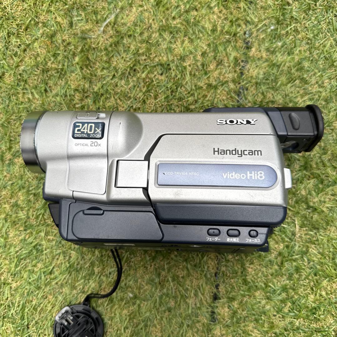 SONY CCD-TRV106 Hi8ビデオカメラ動作確認済み