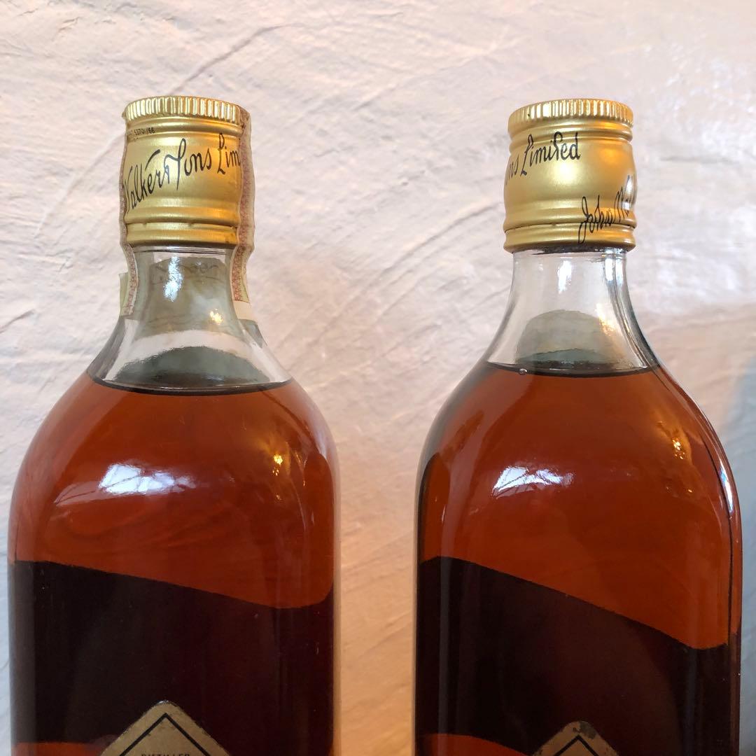 Johnnie Walker Whisky ブラック2本セット　M200201