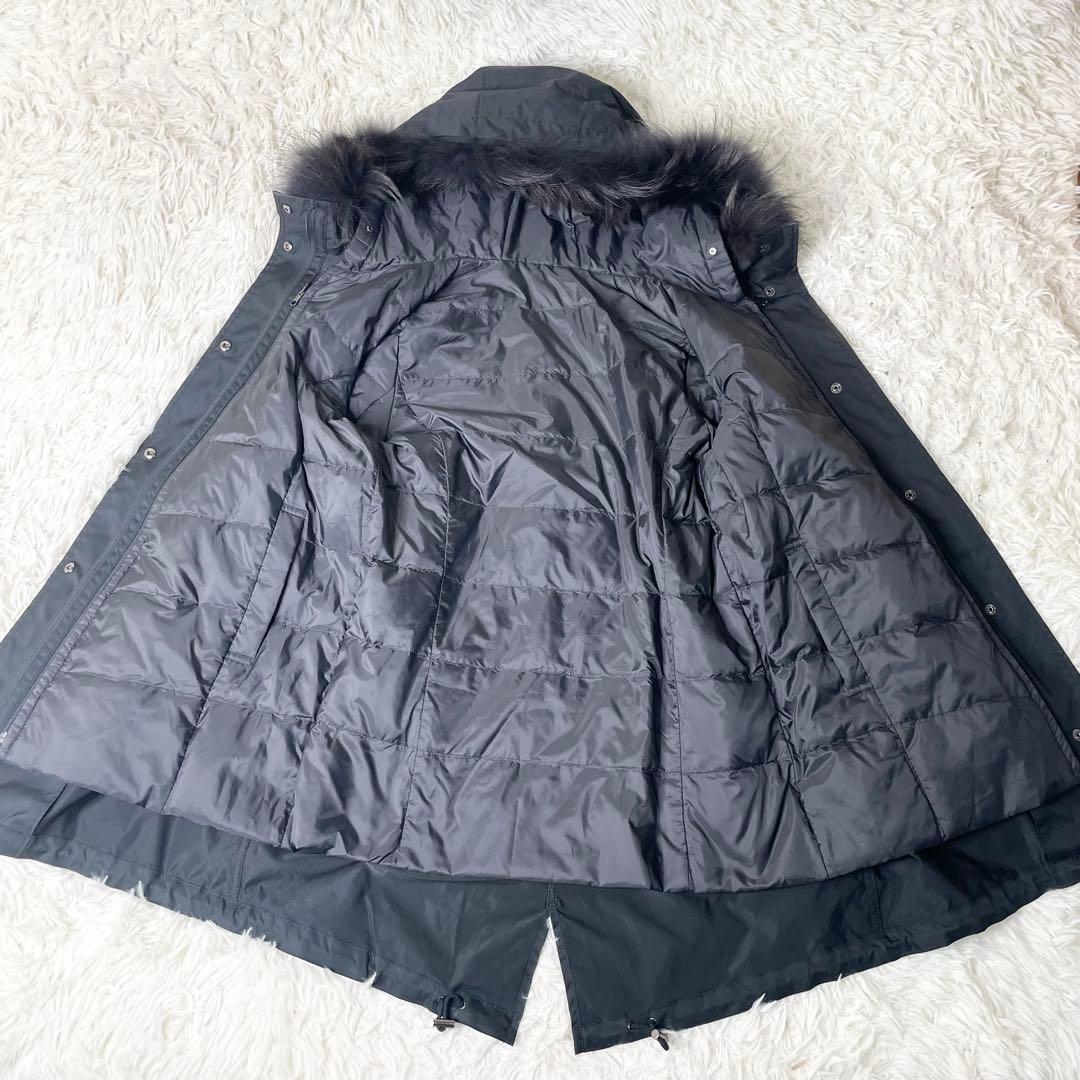 【極美品】23区×LIMONTA east マルチWAYタフタコート ブラック