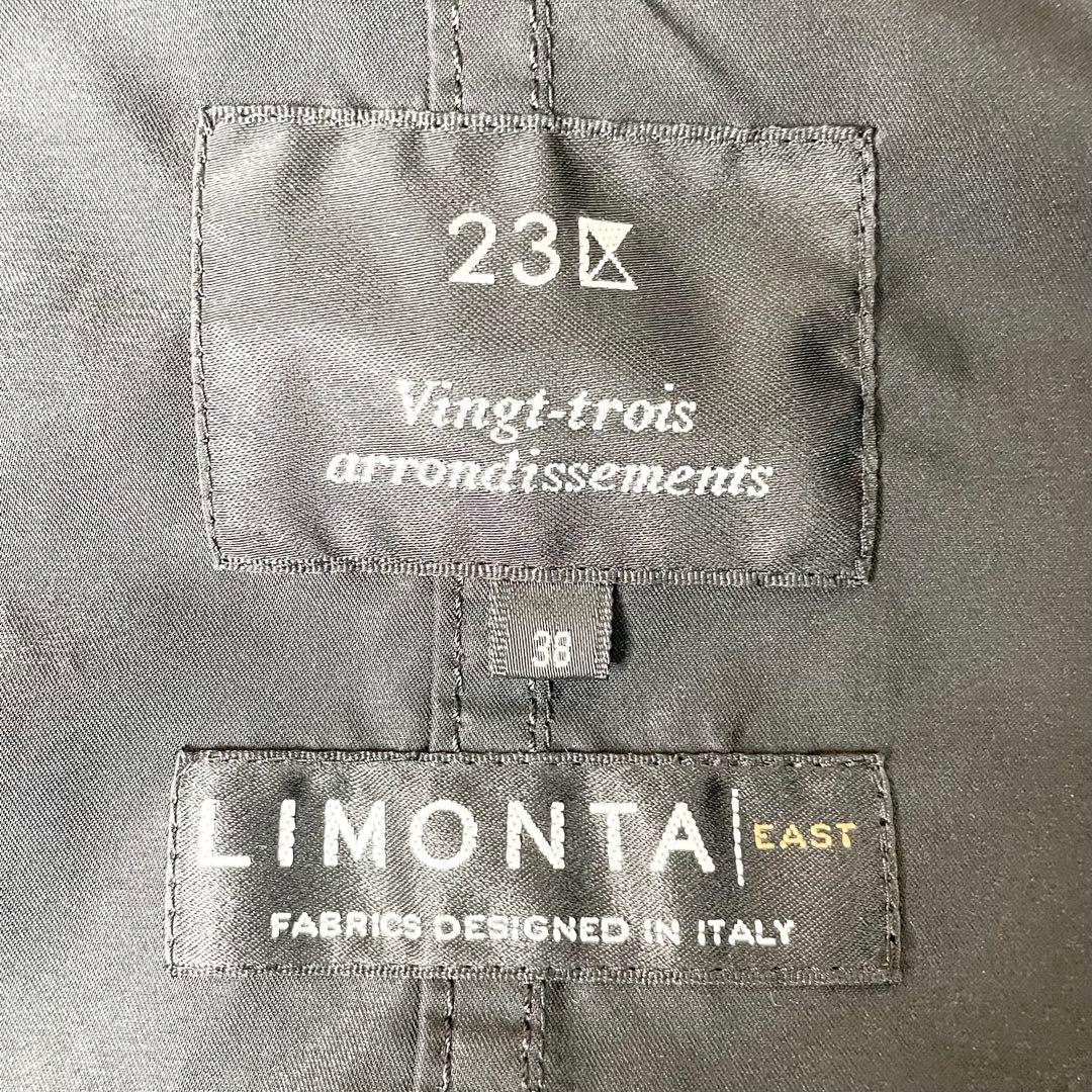 【極美品】23区×LIMONTA east マルチWAYタフタコート ブラック