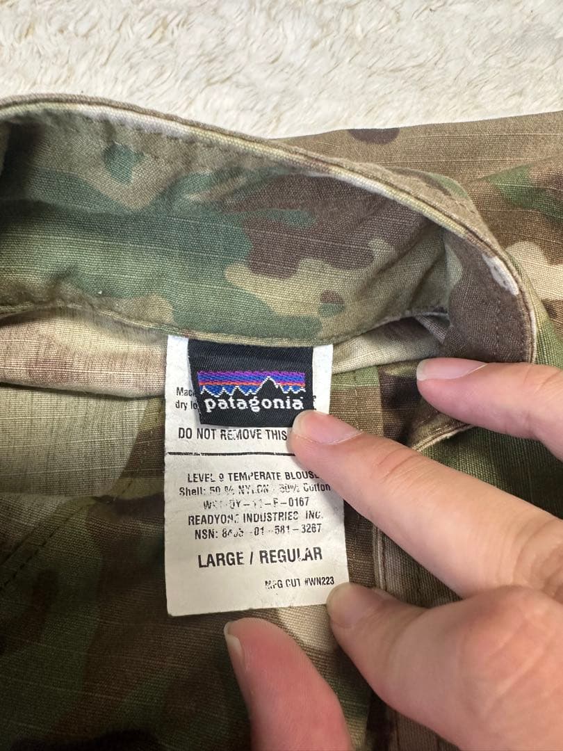 米軍実物 特殊部隊放出 Patagonia製Level9 パタゴニア　マルチカム
