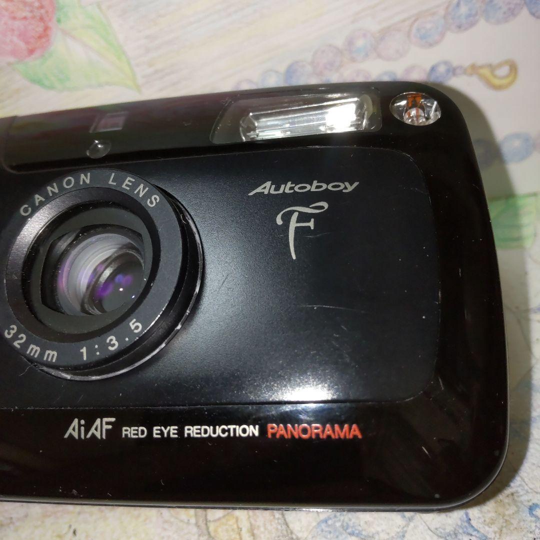 ☆☆極上級美品❕動作確認済☆☆ キヤノンオートボーイ Ｆ（ブラック）