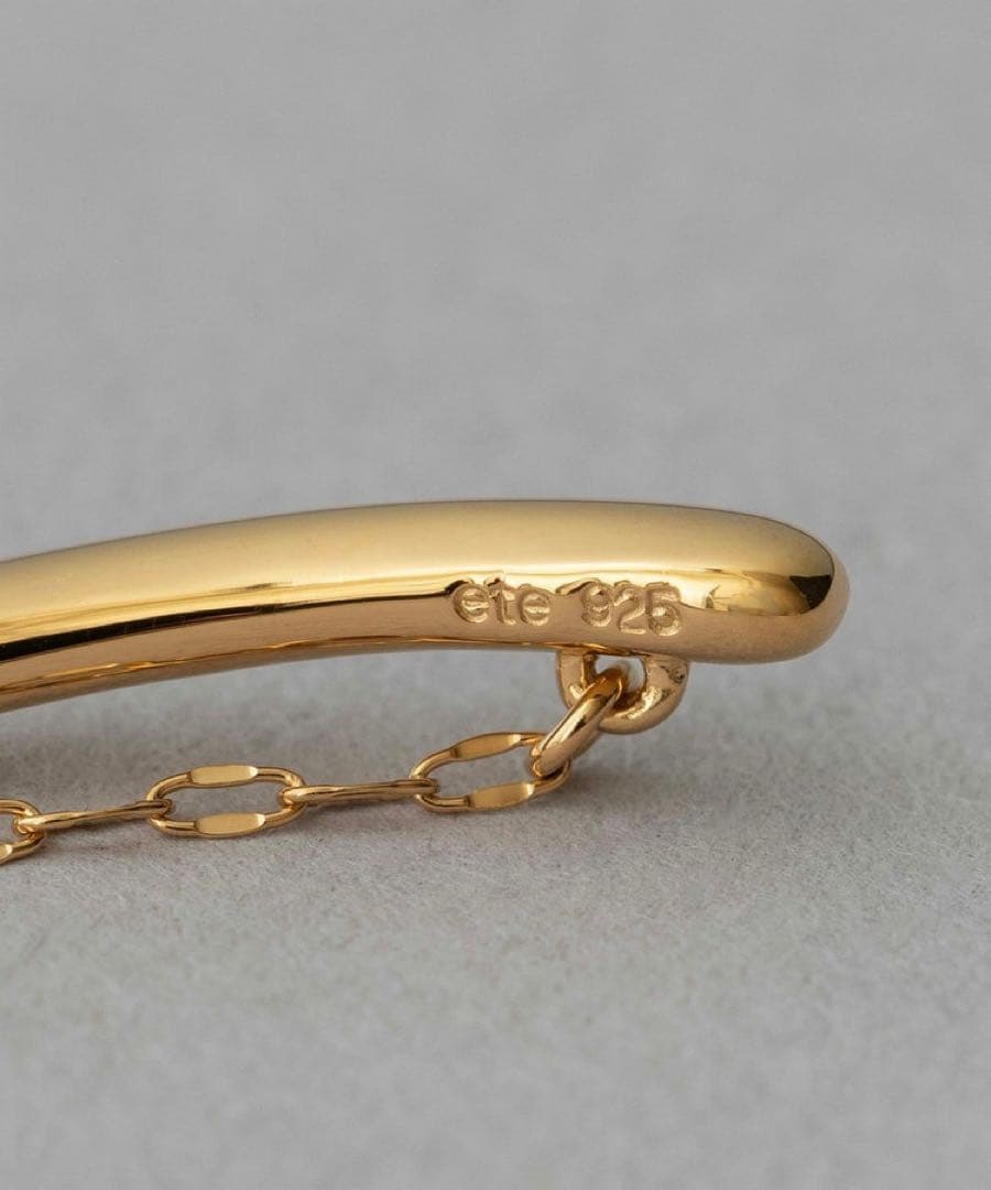 ete レイヤード バングル ペタルチェーン現行品美品