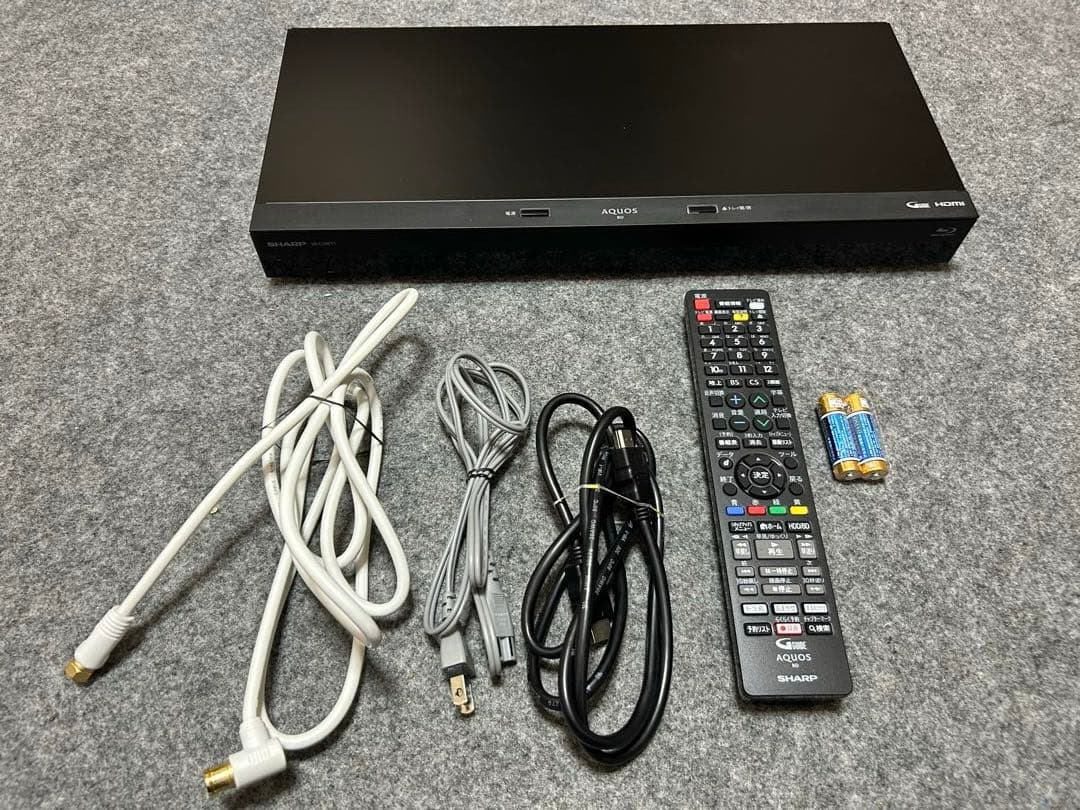 SHARP 2B-C20ET1 ブルーレイディスクレコーダー