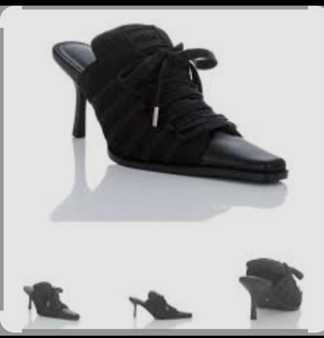 YELLO SHOOTER SNEAKER MULES　ブラック　Ｌ