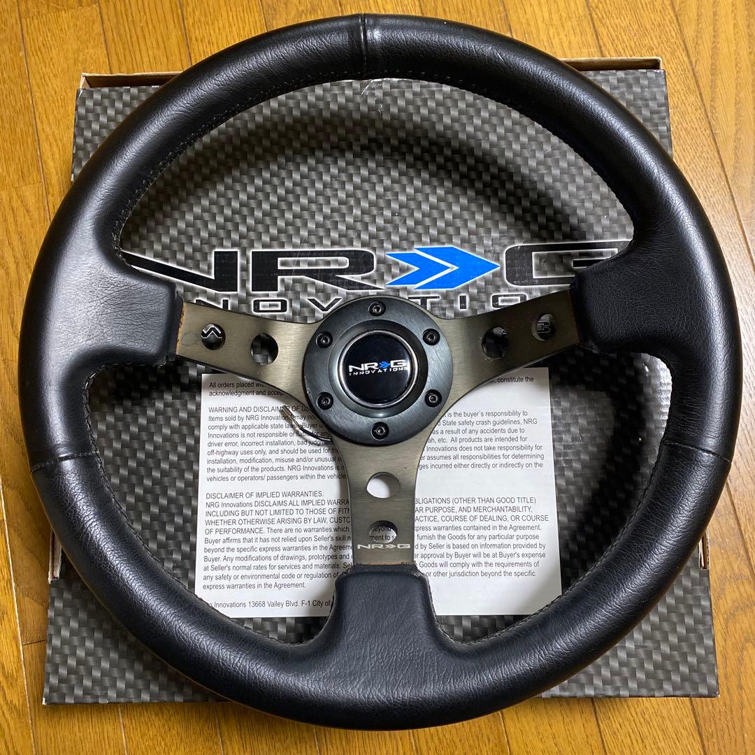 NRG Innovations RST-006BK 350mm ステアリング