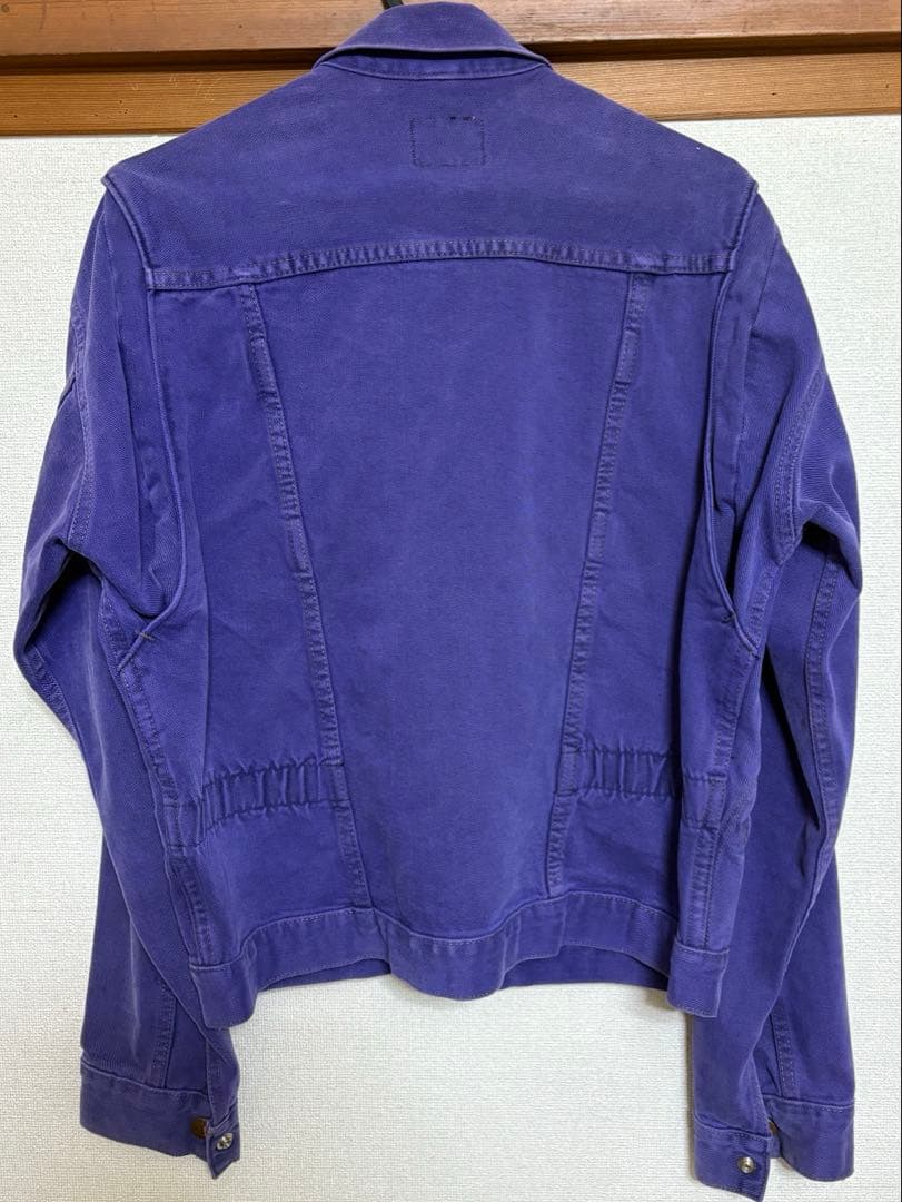 Wrangler パープル デニムジャケット