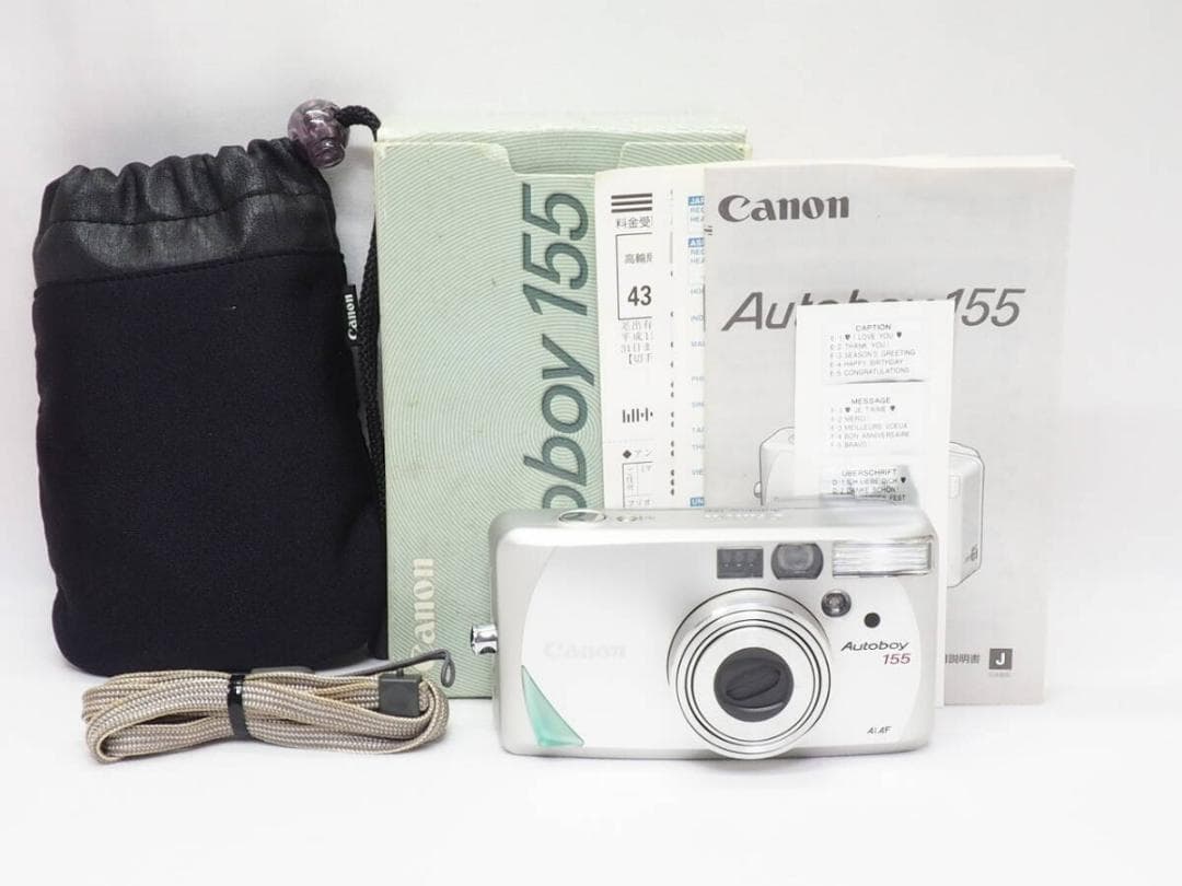 ■美品■ Canon AUTOBOY 155 《 動作光学良好 元箱 付属品 》
