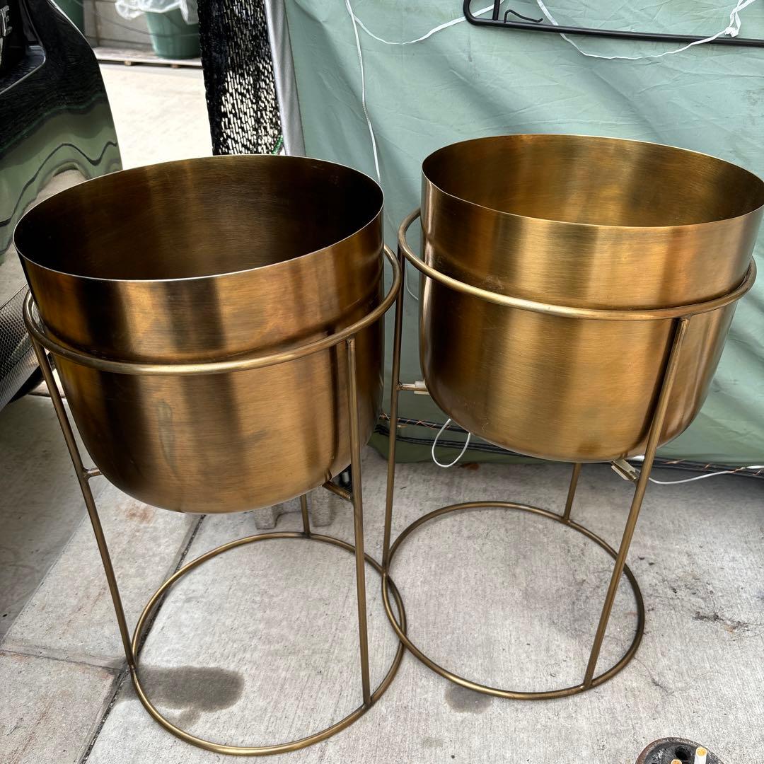 ザラホーム　ZARA  鉢カバー　プランターカバー　プランタースタンド