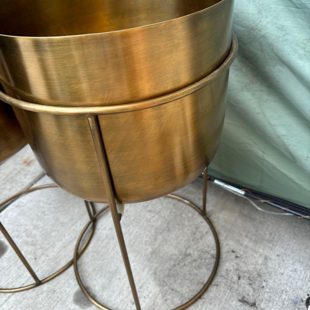 ザラホーム　ZARA  鉢カバー　プランターカバー　プランタースタンド