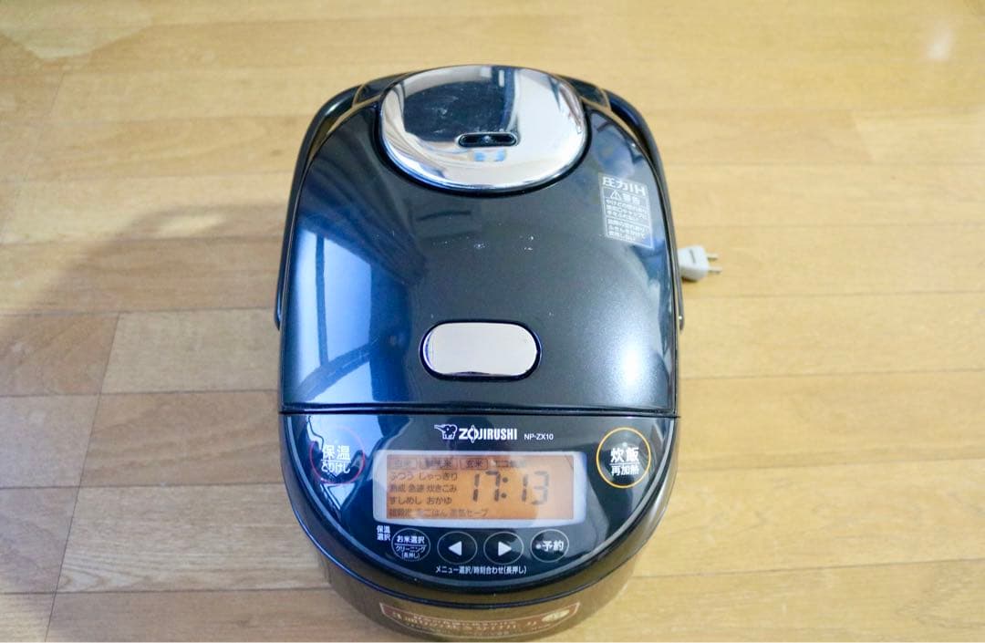美品 象印 圧力IH炊飯器 NP-ZX10 5.5合炊き 内釜非常に良好