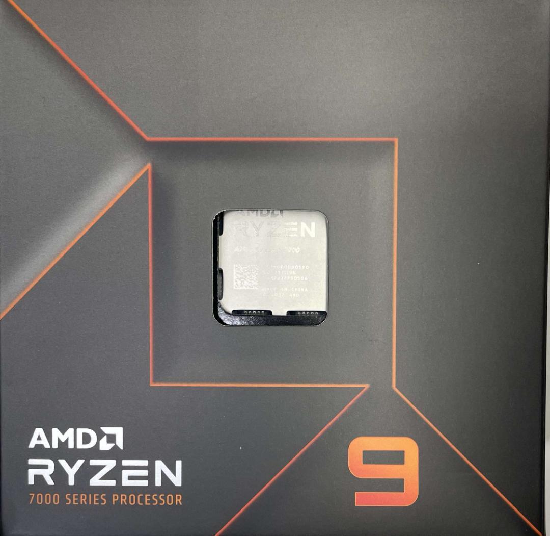 AMD Ryzen 9 7900 BOX 国内正規品　ほぼ新品