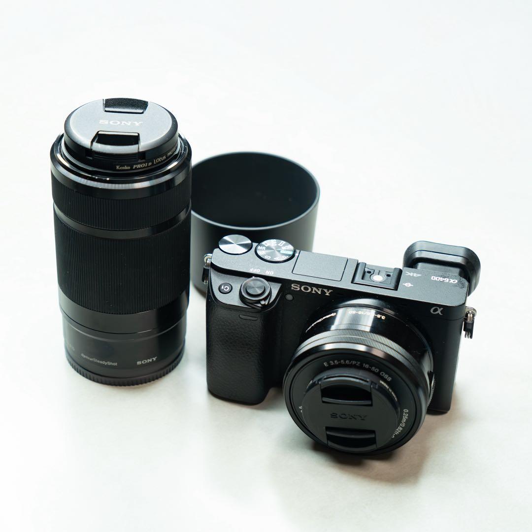 SONY α6400 ILCE-6400 ダブルズームキット