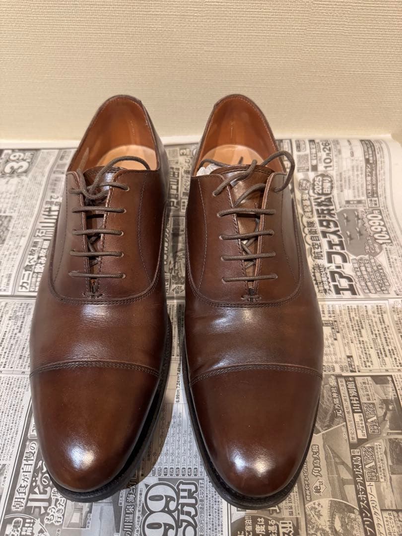 ユニオンインペリアル　ストレートチップ　サイズ8