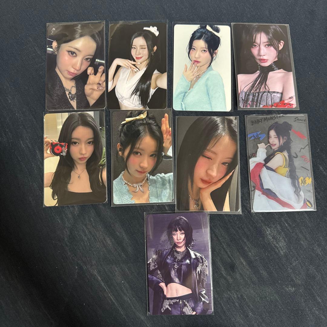 アサ トレカ9枚＆フォトチャーム セット